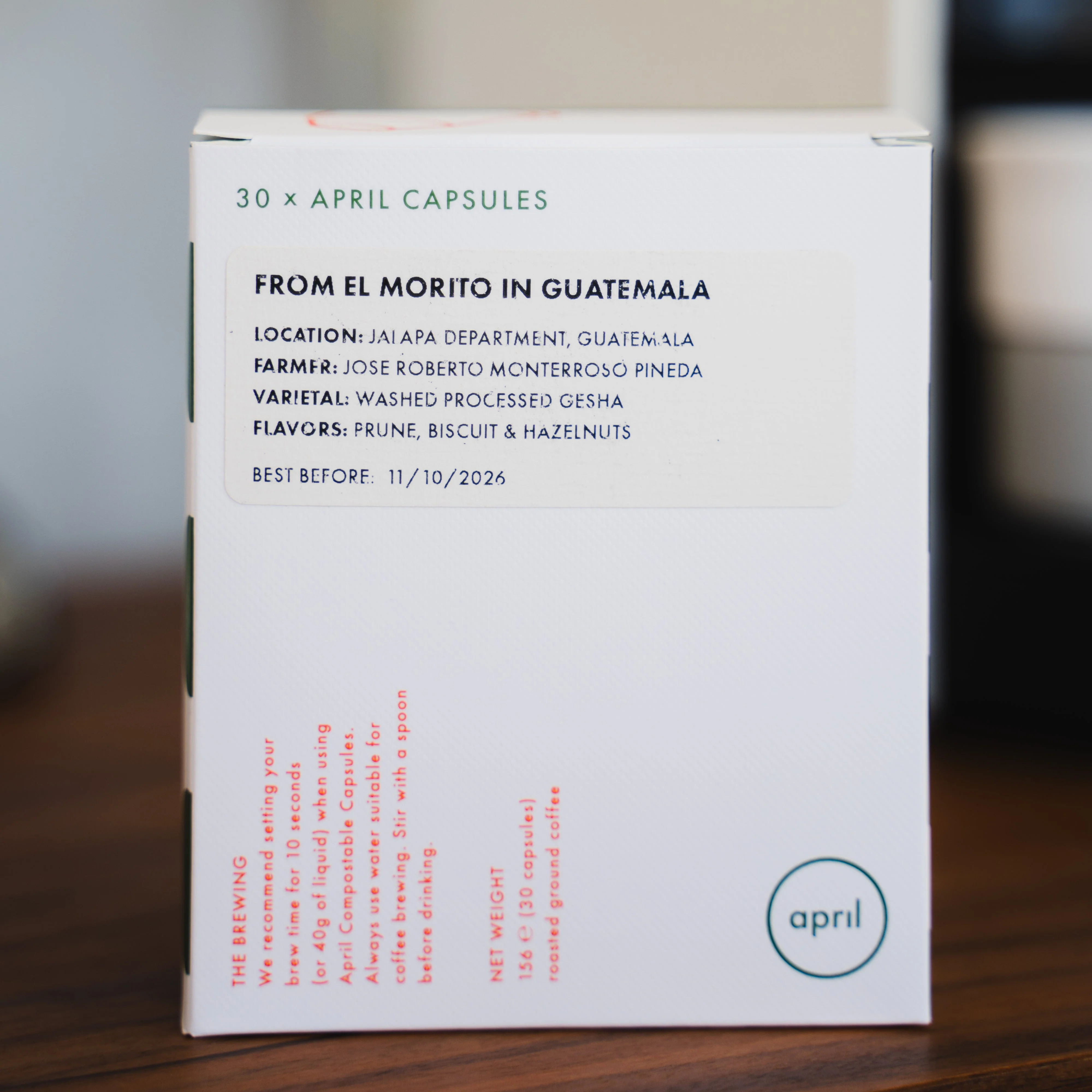 Capsules - El Morito - Washed Gesha - Image 6